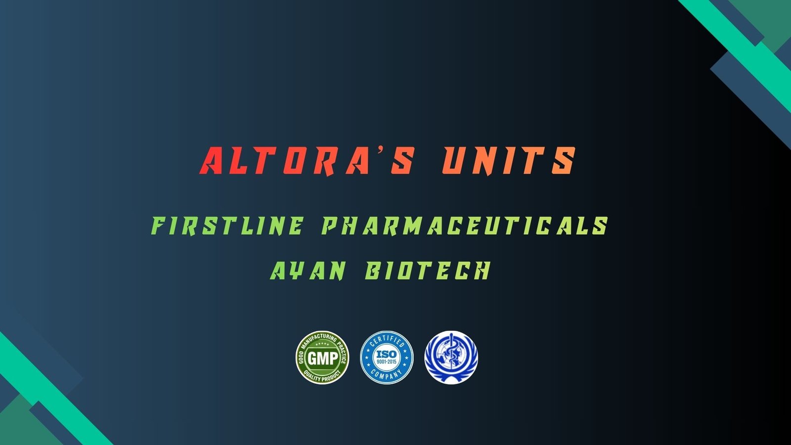 ALTORA Divisions (3)